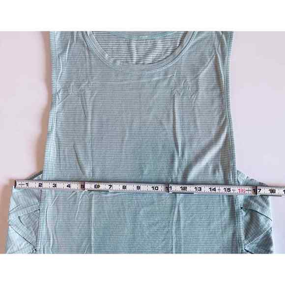 Lululemon Womens Blue Criss Cross Tank Top Size 6-8 - Picture 6 of 8